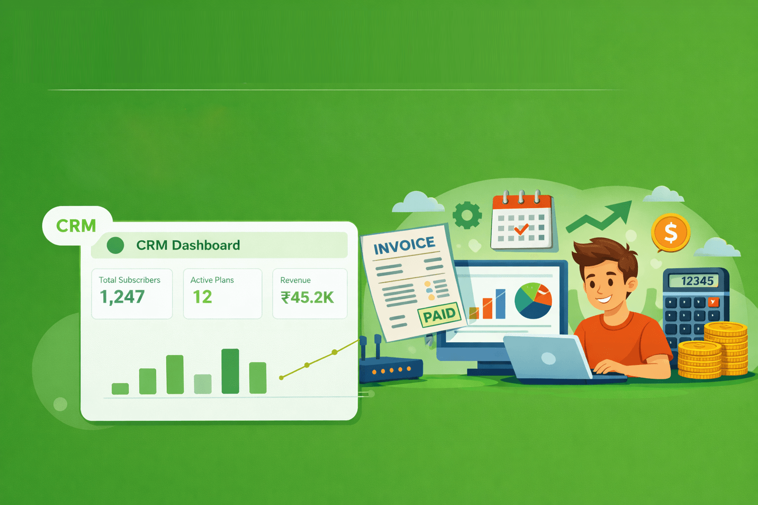 ISP Billing Software vs Manual Billing: Cost, Errors, and Scalability Compared 